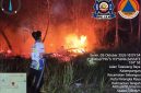 Petugas gabungan melakukan pemadaman dan pengendalian kebakaran hutan dan lahan di wilayah Kalimantan Tengah, Senin (5/10/26).