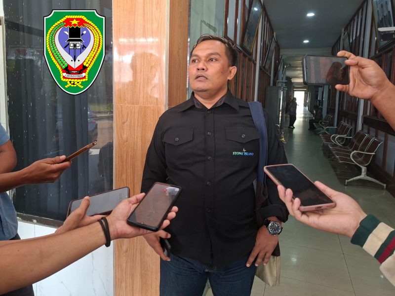 Ketua Fraksi PDI Perjuangan DPRD Kabupaten Seruyan, Subani, saat diwawancarai sejumlah media beberapa waktu lalu.