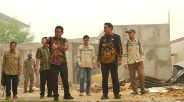 Bupati Shalahuddin dan Wabup Tinjau Langsung Pengerjaan Rehabilitasi Tiara Batara