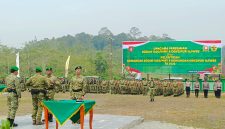 Pangdam XXII/Tambun Bungai Lantik Dandim 1020/Murung Raya dan Komandan Denzipur 16