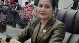 Anggota DPRD Kabupaten Barito Utara (Fraksi PDI Perjuangan/Komisi I) Naruk Saritani.