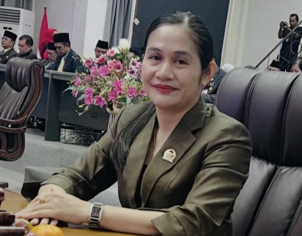 Anggota DPRD Kabupaten Barito Utara (Fraksi PDI Perjuangan/Komisi I) Naruk Saritani.