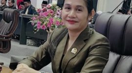 Anggota DPRD Kabupaten Barito Utara (PDI Perjuangan/komisi I), Naruk Saritani.