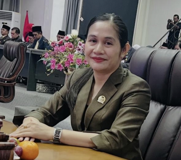 Anggota DPRD Kabupaten Barito Utara (PDI Perjuangan/komisi I), Naruk Saritani.