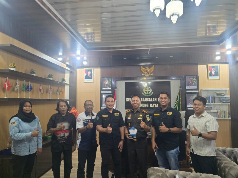 PWI Murung Raya dan Kejari Bahas Penguatan Kemitraan Penegakan Hukum