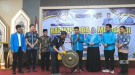 Pembukaan  Rapimpurda dan Musda VII DPD KNPI Kabupaten Murung Raya Tahun 2026, di Aula DAD Kabupaten Murung Raya, Sabtu (10/10/2026)