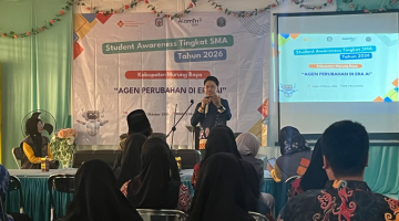 Suasana Pelatihan Student Awareness bertajuk “Agen Perubahan di Era AI” (Foto : ist)