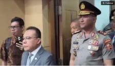 Wakil Ketua DPR RI Sufmi Dasco Ahmad dan Kapolri Jenderal Suyudi Ario Seto.
