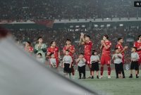 Timnas Indonesia di final FIFA ASEAN Cup 2026 melawan Thailand, di Stadion Utama Gelora Bung Karno (SUGBK), Jakarta, Senin (5/10/2026) malam WIB.[Dok PSSI] 