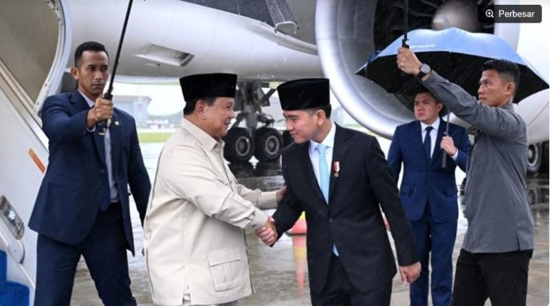 Presiden Prabowo Subianto dan Wakil Presiden Gibran Rakabuming Raka. (foto: Biro Pers Sekretariat Presiden) 