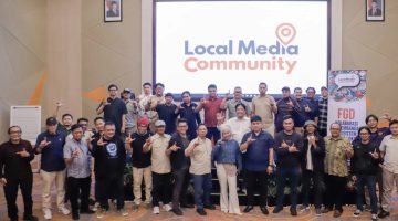 Focus Group Discussion (FGD) Kolaborasi Pengembangan Ekosistem Media Lokal yang diinisiasi oleh Local Media Community (LMC) di Hotel Harris Bandung, Jawa Barat, Kamis (8/10/2026).Foto:Suara.com