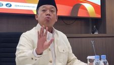 Politisi Golkar sekaligus Menteri Agraria dan Tata Ruang/Kepala Badan Pertanahan Nasional Nusron Wahid di kompleks parlemen, Senayan, Jakarta, Senin (21/9/2026). ANTARA/Fath Putra Mulya 