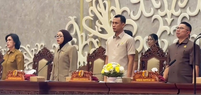Dewan Perwakilan Rakyat Daerah (DPRD) Provinsi Kalimantan Tengah (Kalteng) menggelar Rapat Paripurna Ke-9 Masa Persidangan I Tahun Sidang 2026.Foto:Istimewa
