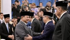 Presiden Prabowo Subianto melantik 26 anggota Wantimpres. [Biro Pers, Media, dan Informasi Sekretariat Presiden/Rusman] 