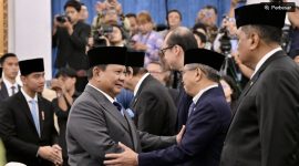 Presiden Prabowo Subianto melantik 26 anggota Wantimpres. [Biro Pers, Media, dan Informasi Sekretariat Presiden/Rusman] 