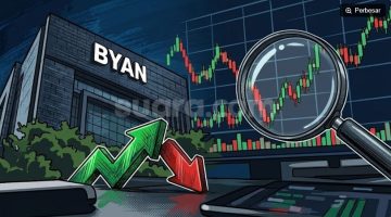 Saham BYAN dibeli Haji Isam. (grafis Suara.com/Syahda) 