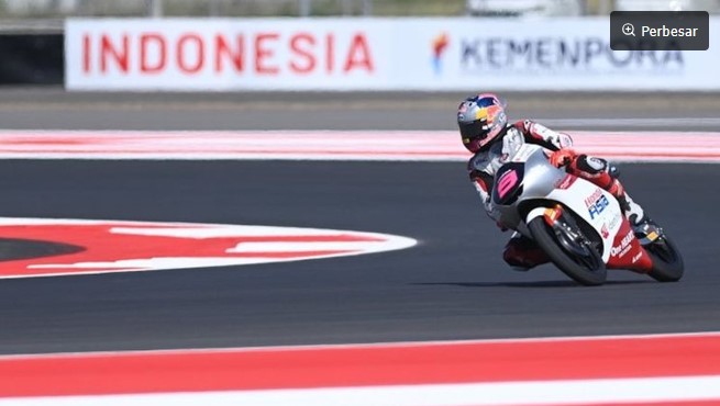 Veda Ega Pratama Raih Pole Position Pertama Indonesia di Moto3 Australia 2026